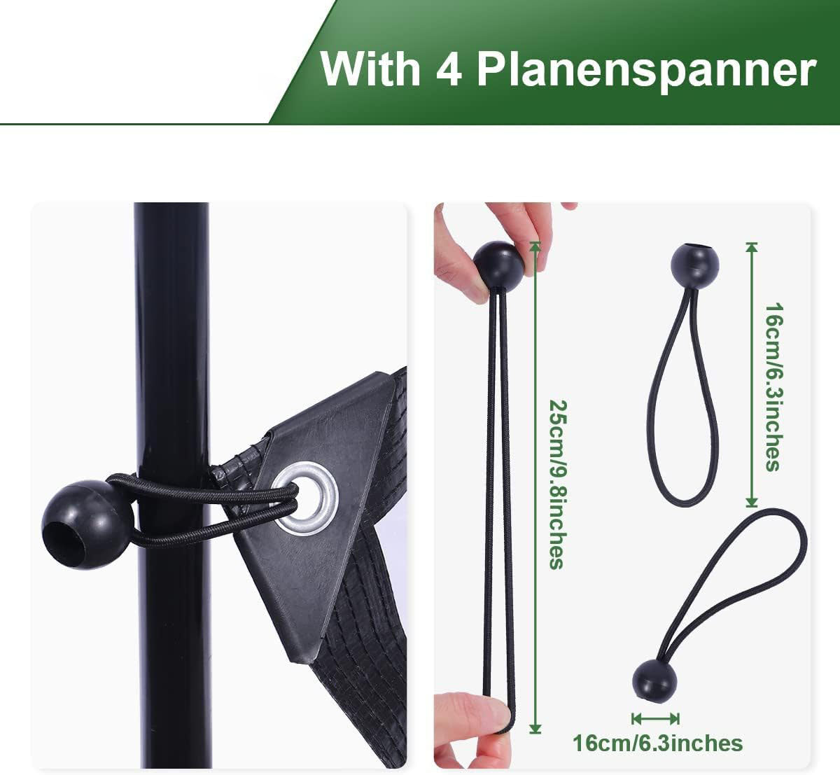 Clear PE Tarp 130g/m² Heavy Duty Waterproof