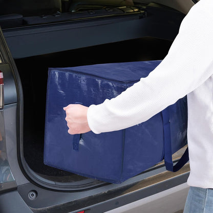 24 Gallon Extra Large Moving Bags Heavy Duty with Zippers & Carrying Handles