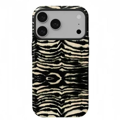 Zebra Print Protective Phone Case For iPhone