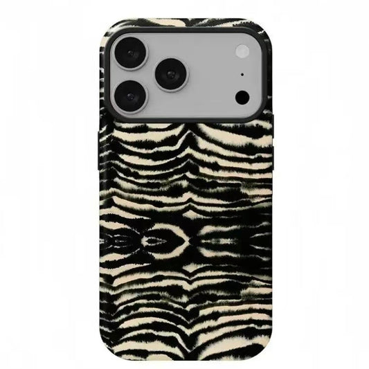 Zebra Print Protective Phone Case For iPhone