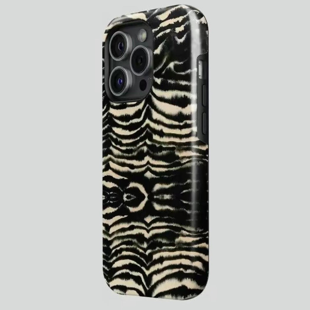 Zebra Print Protective Phone Case For iPhone