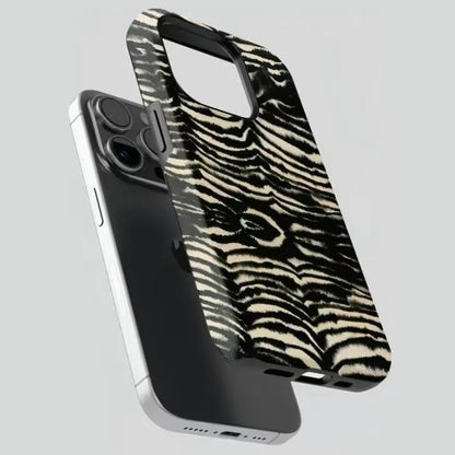 Zebra Print Protective Phone Case For iPhone