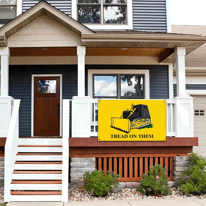 Tread On Them Killdozer Flag 3x5 Ft Flags