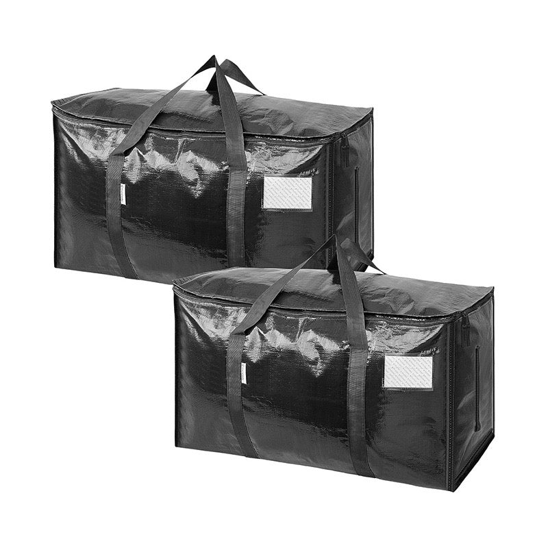 24 Gallon Extra Large Moving Bags Heavy Duty with Zippers & Carrying Handles