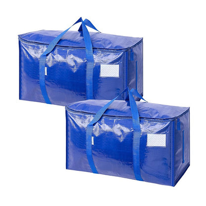 24 Gallon Extra Large Moving Bags Heavy Duty with Zippers & Carrying Handles
