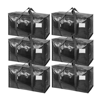 24 Gallon Extra Large Moving Bags Heavy Duty with Zippers & Carrying Handles