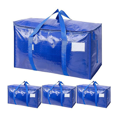 24 Gallon Extra Large Moving Bags Heavy Duty with Zippers & Carrying Handles