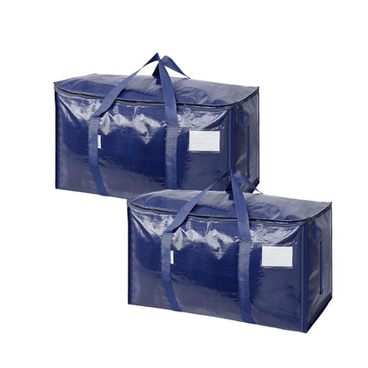 24 Gallon Extra Large Moving Bags Heavy Duty with Zippers & Carrying Handles
